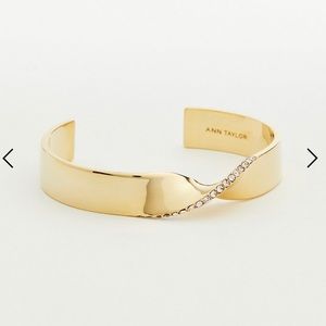 Ann Taylor Ribbon Cuff Bracelet